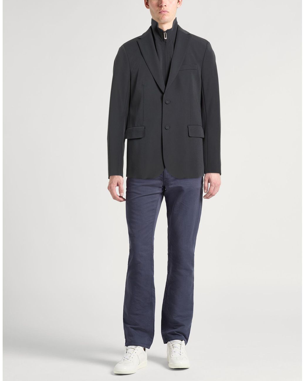 Emporio Armani Gray Blazer for men
