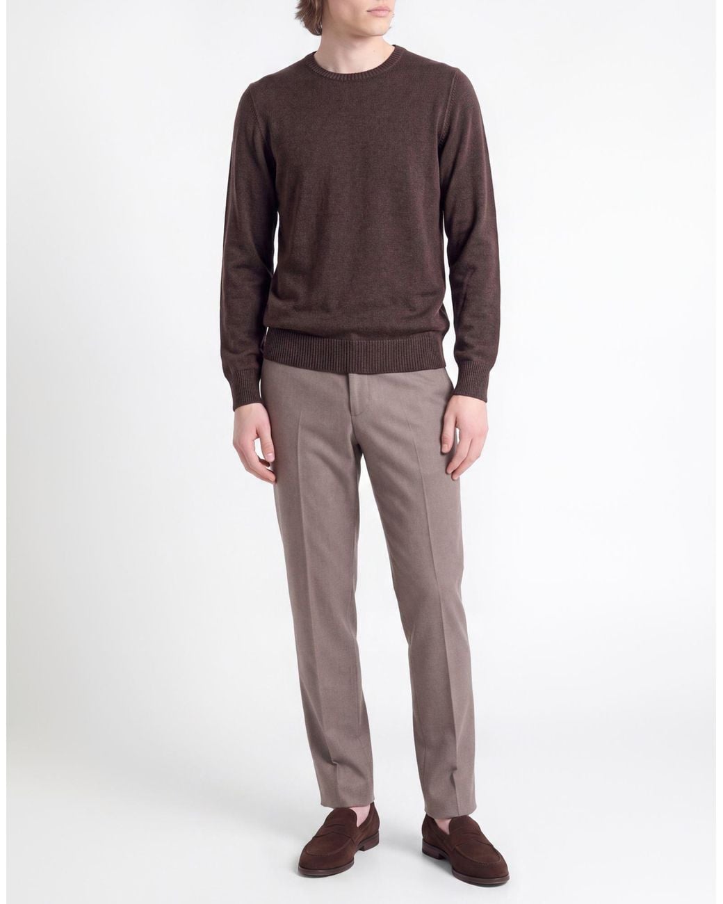 Pullover Fay de hombre de color Brown