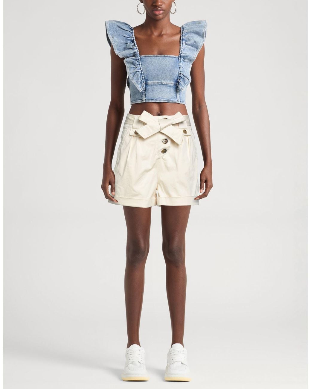 Woolrich Natural Shorts & Bermuda Shorts
