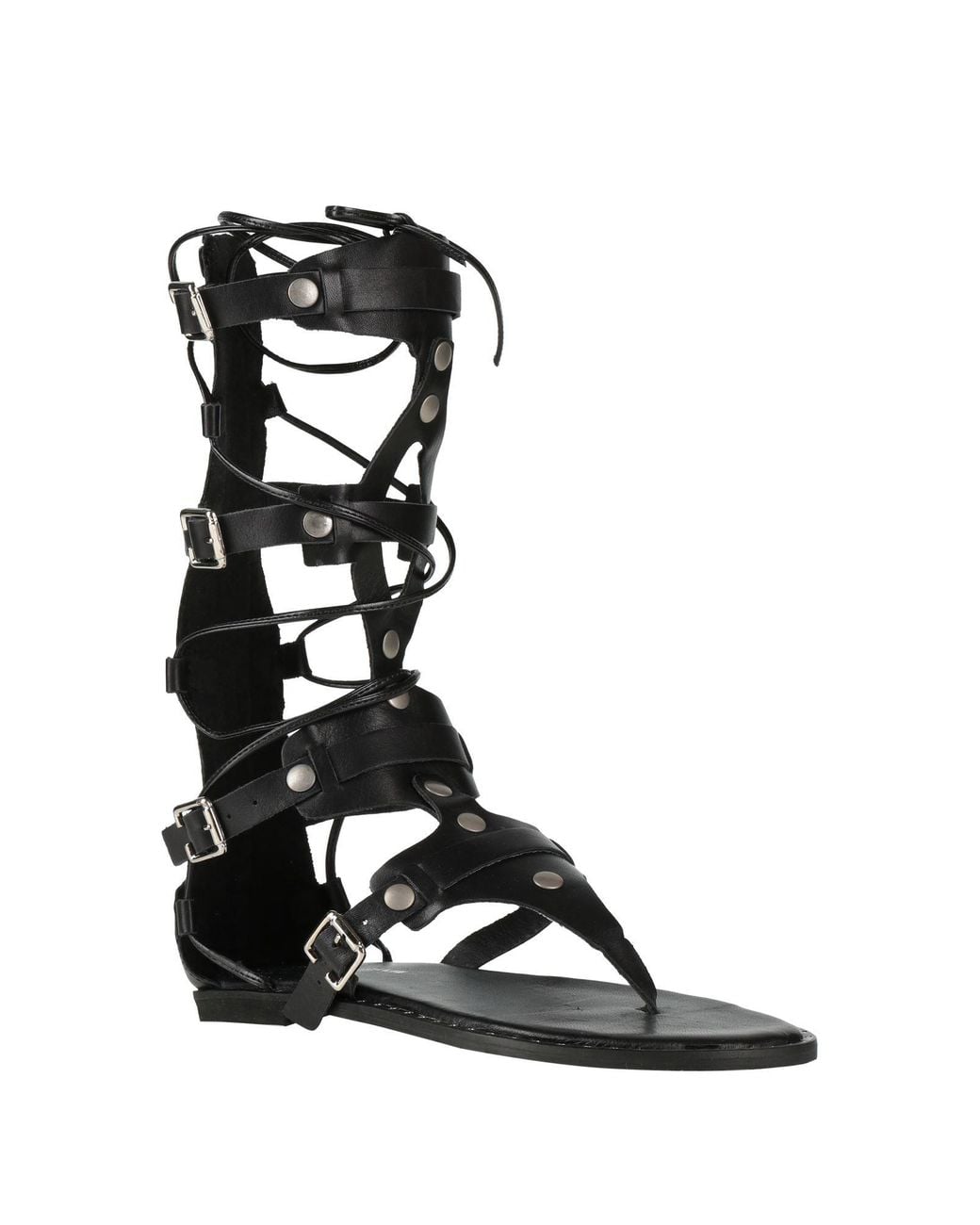 Divine Follie Black Sandals
