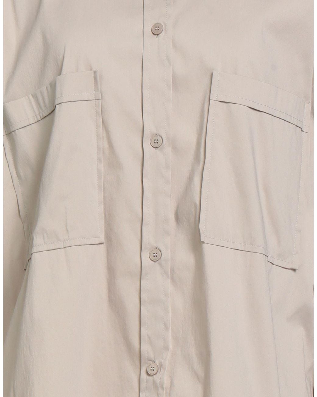 D.exterior Natural Shirt Cotton, Polyamide, Elastane
