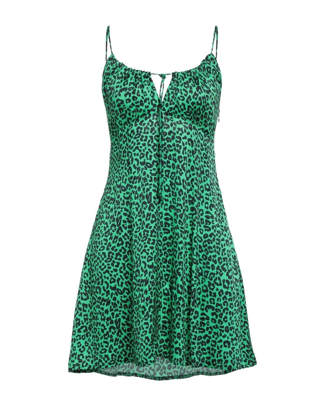 Mc2 Saint Barth Green Short Dress