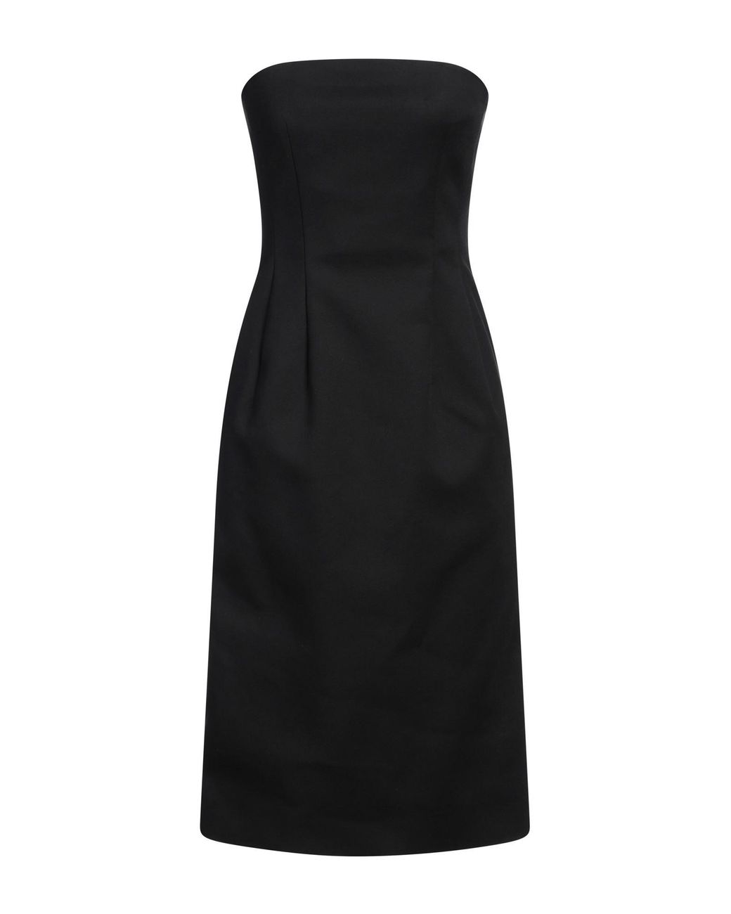 Sportmax Black Bodycon Sleeveless Maxi Dress