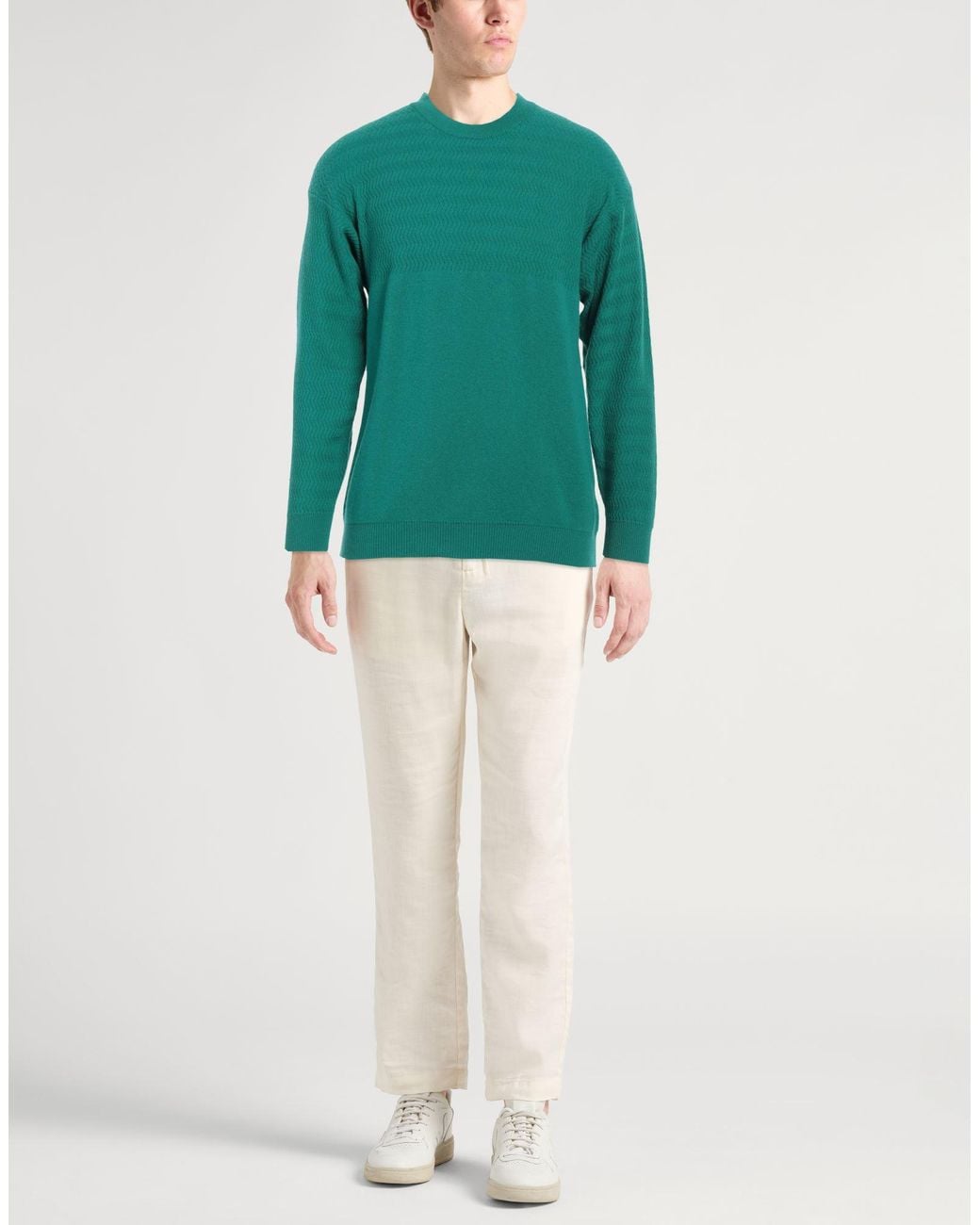 Daniele Fiesoli Green Jumper for men