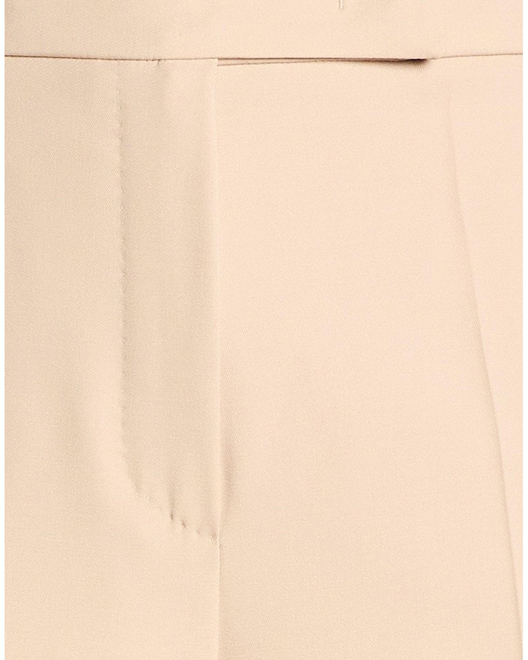 Max Mara Natural Pants Virgin Wool
