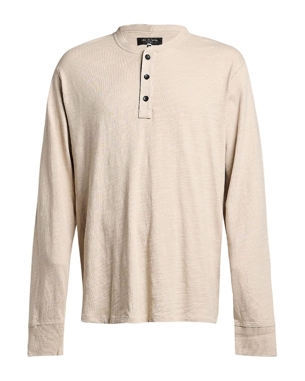 Rag & Bone Natural T-Shirt Cotton for men