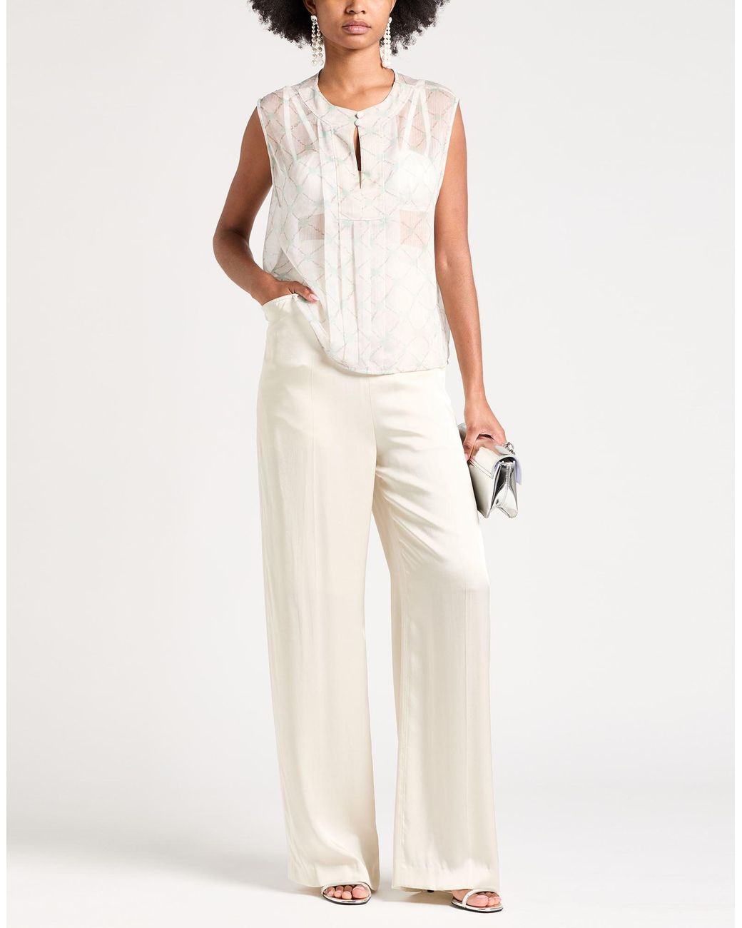 Emporio Armani White Tops