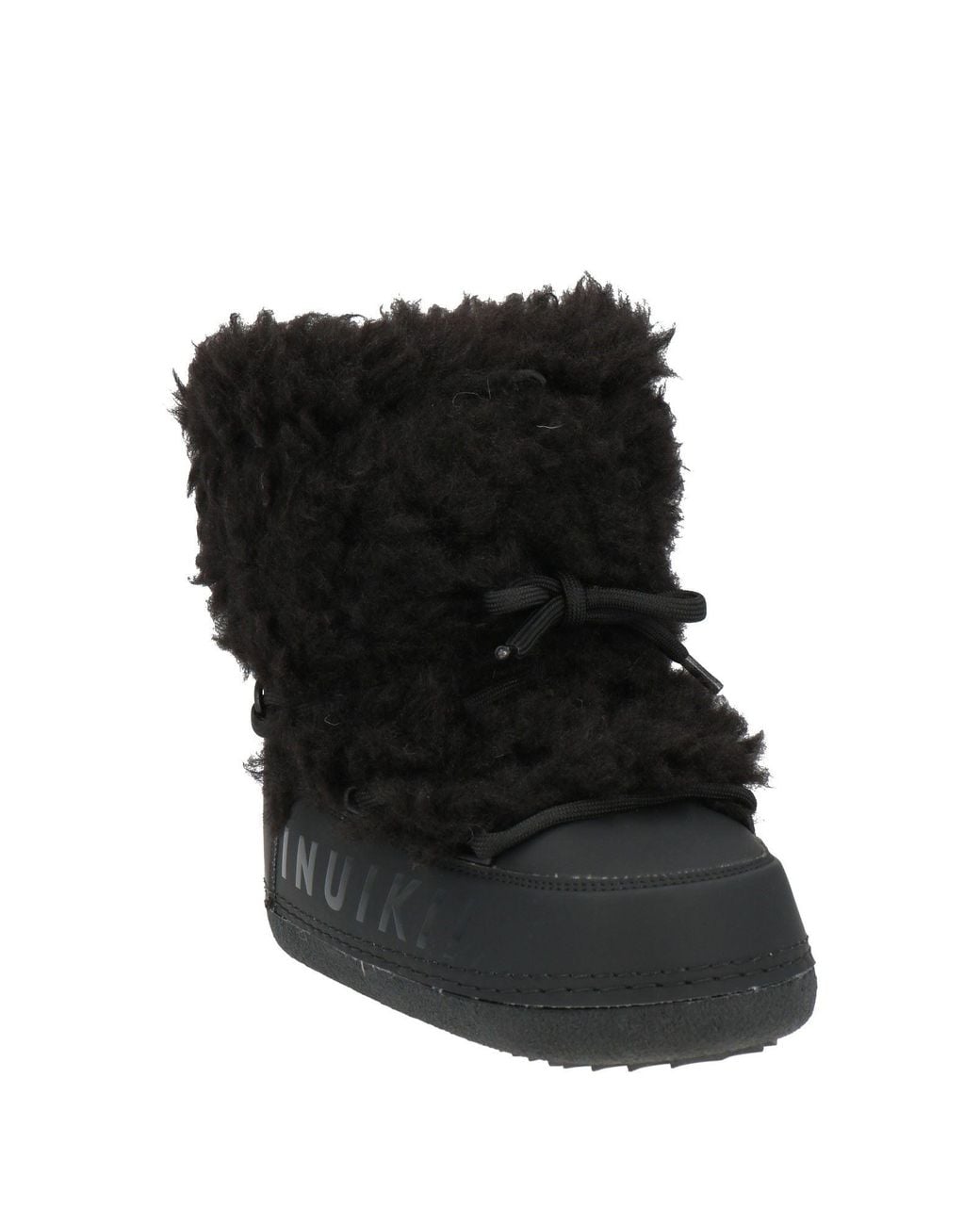 Inuikii Black Ankle Boots Synthetic Fibers