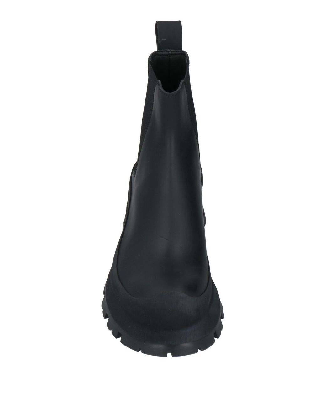 McQueen Black Ankle Boots for men