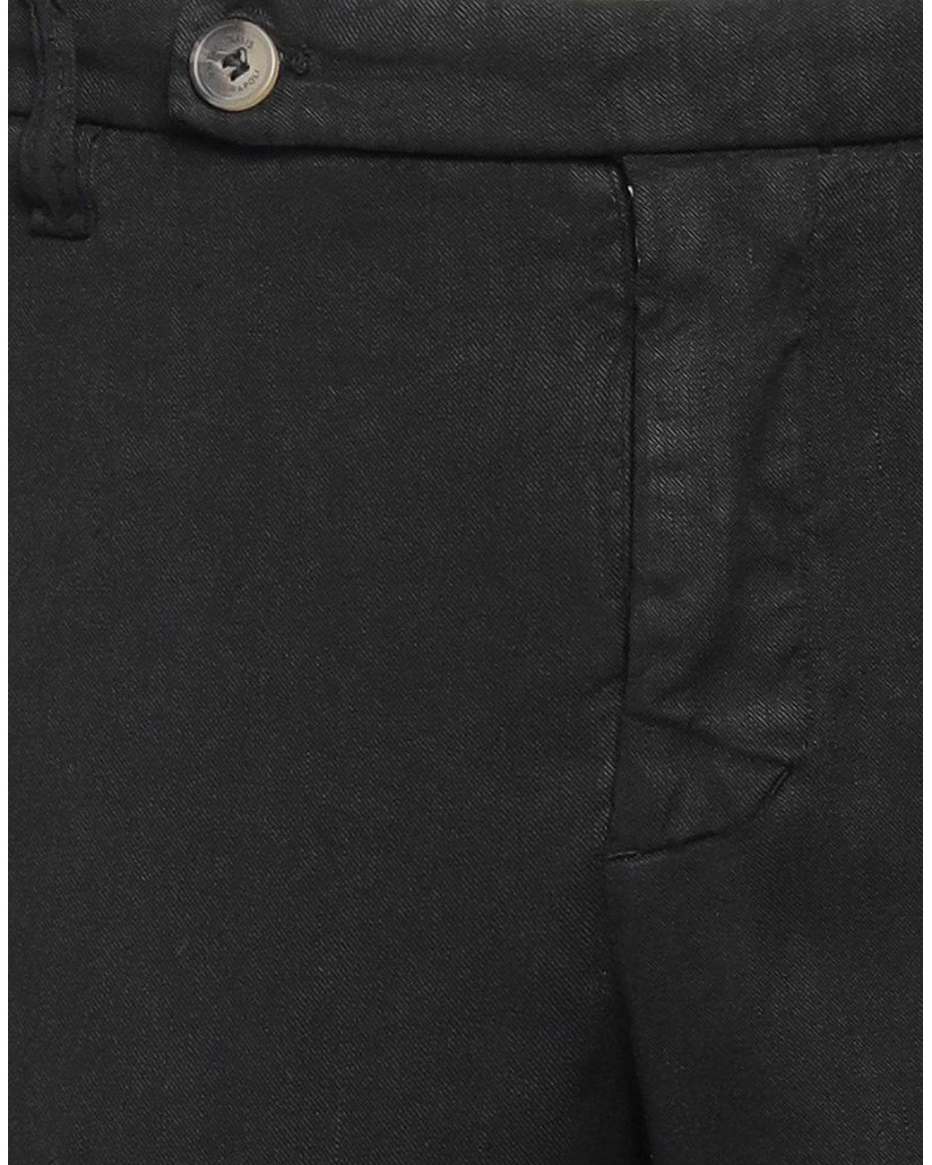 Entre Amis Black Pants for men