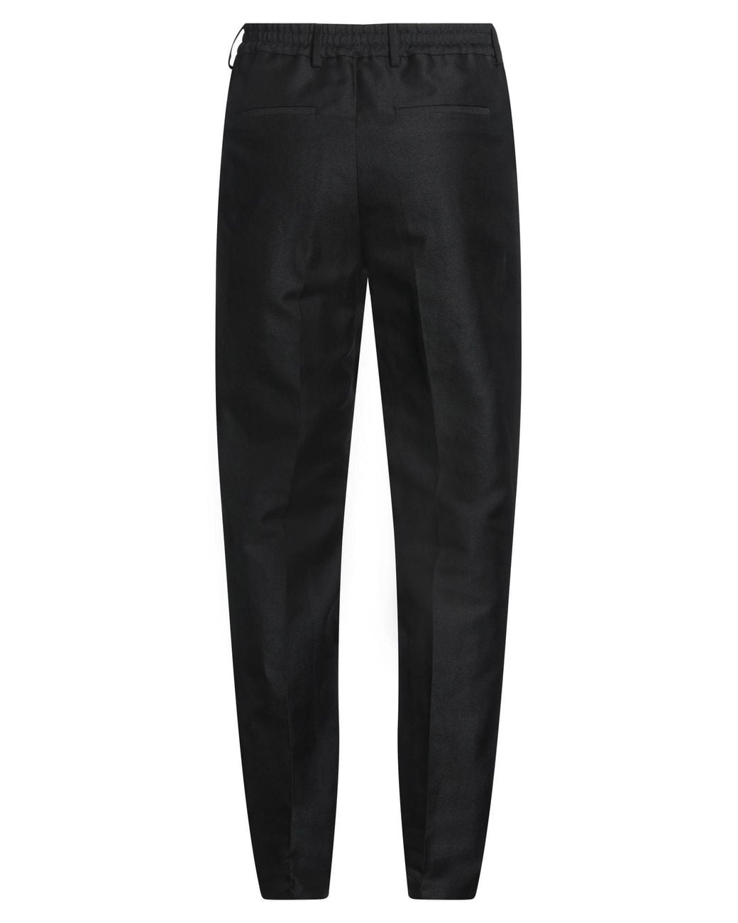 Fendi Black Pants Cotton, Hemp, Polyester for men