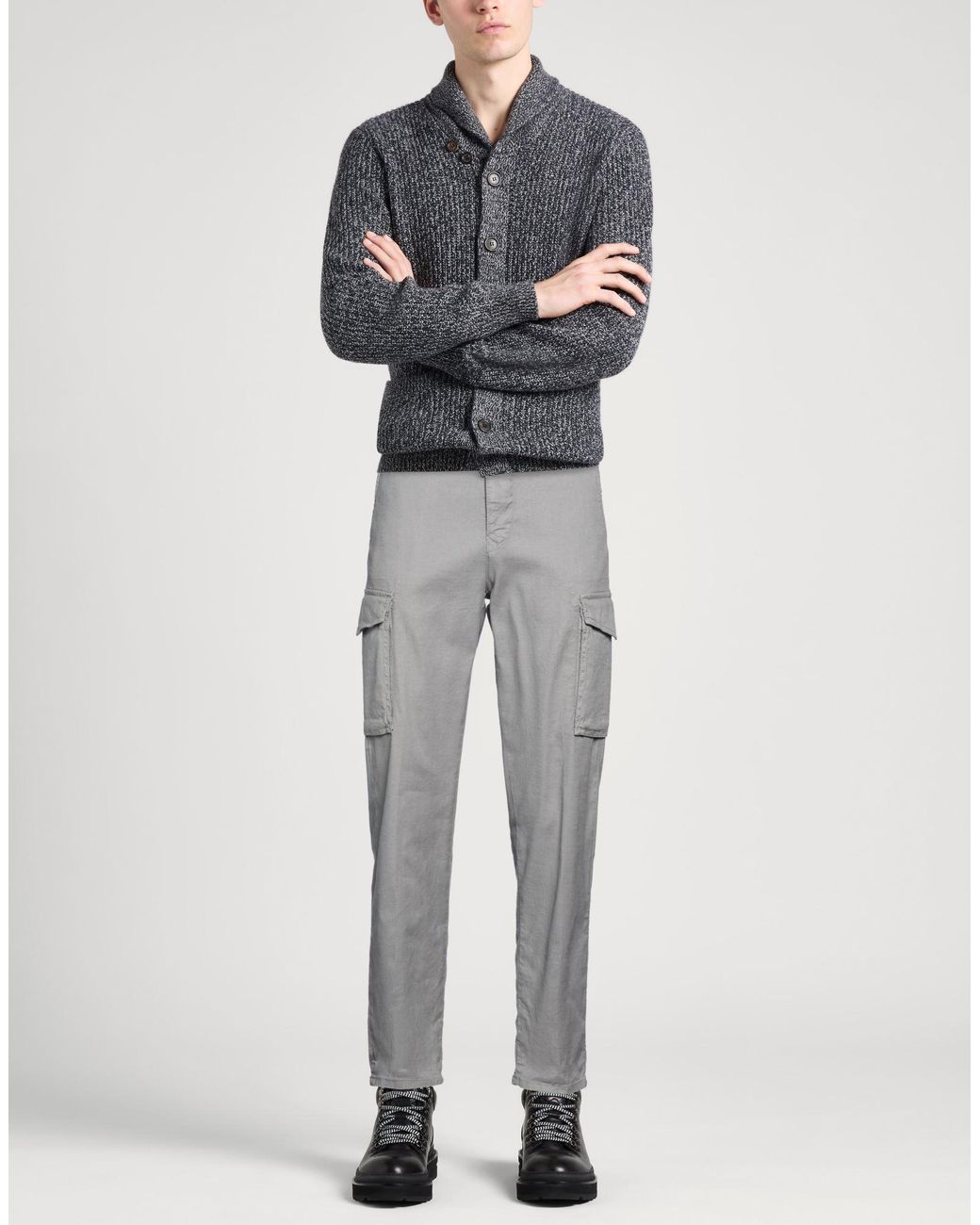 Incotex Gray Trouser for men