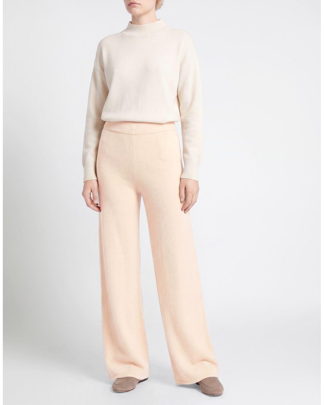 Max Mara Natural Pants Wool, Cashmere