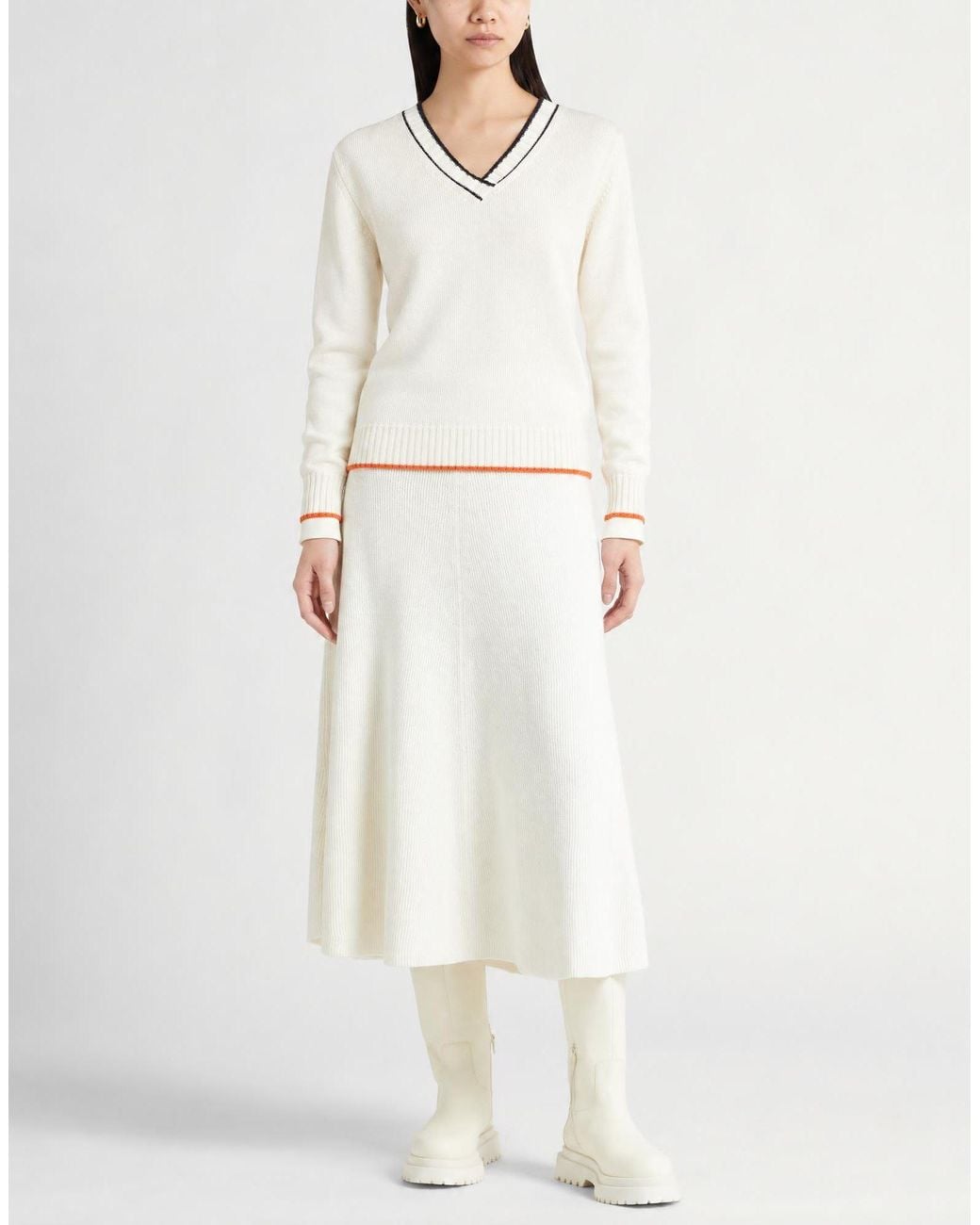 Pullover Moorer en coloris White