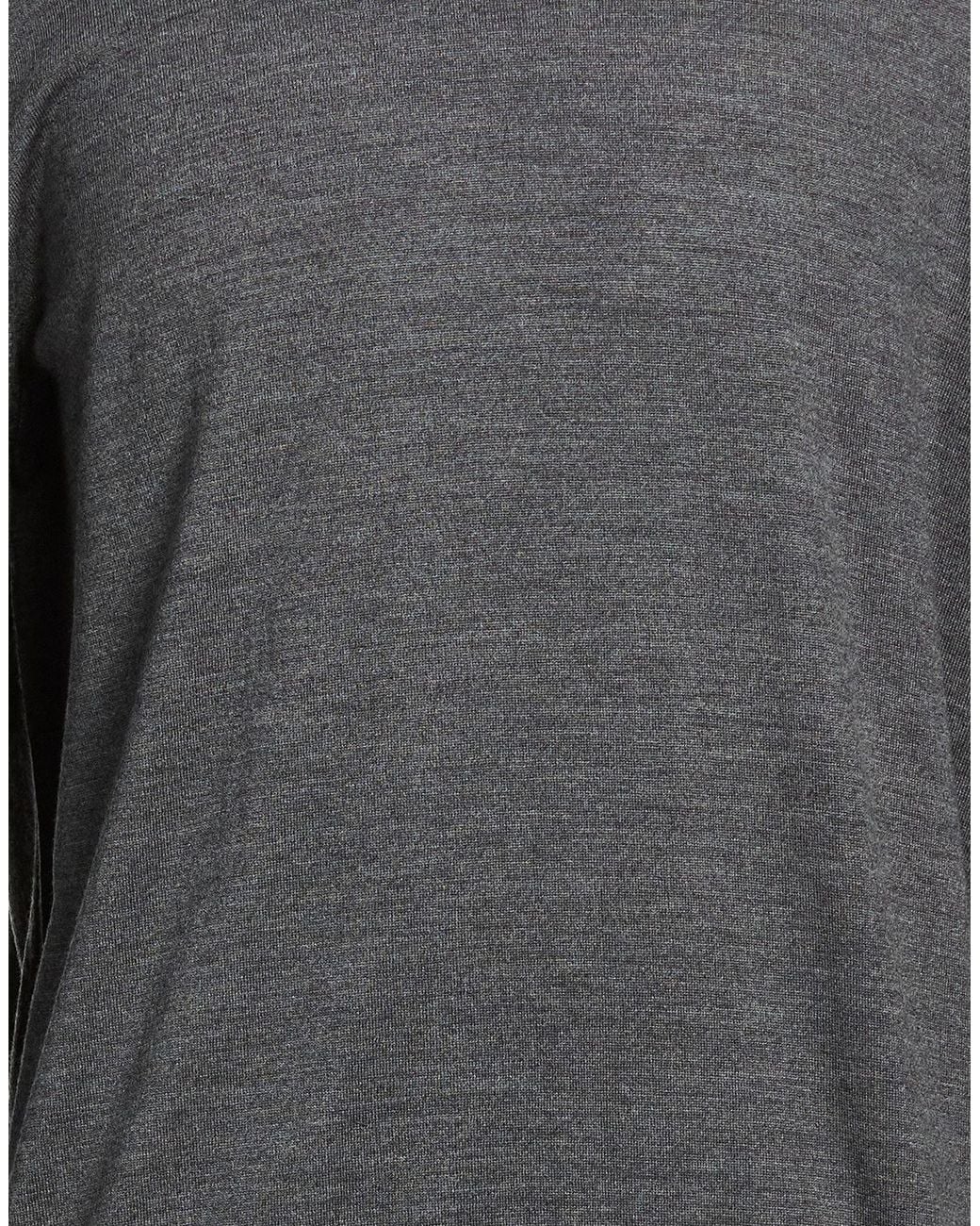 Fedeli Gray Turtleneck Virgin Wool for men