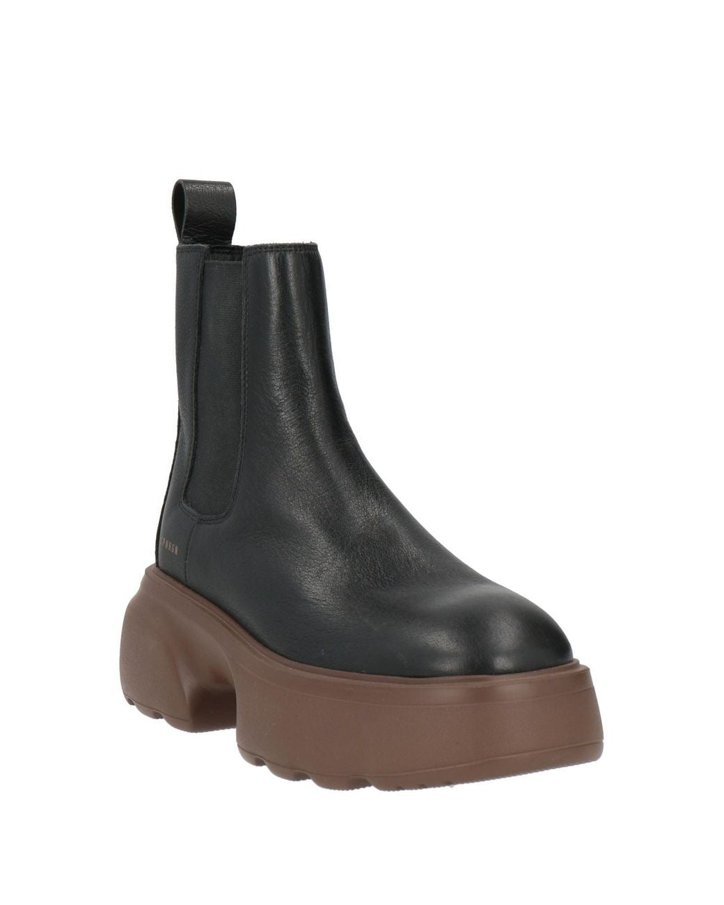 Copenhagen Shoes Black Ankle Boots Leather