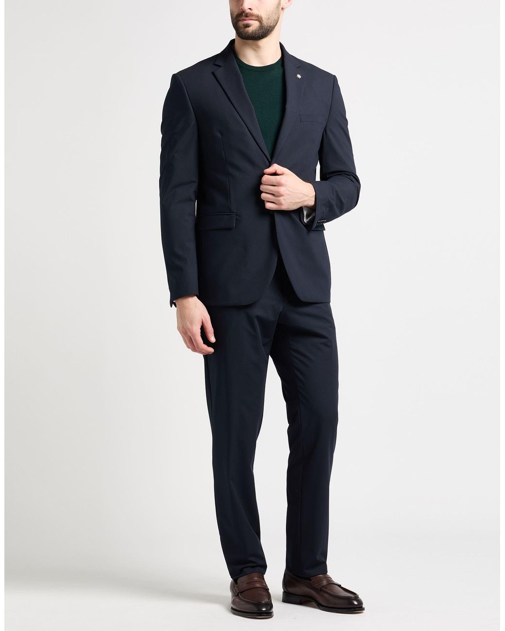 Manuel Ritz Blue Suits for men