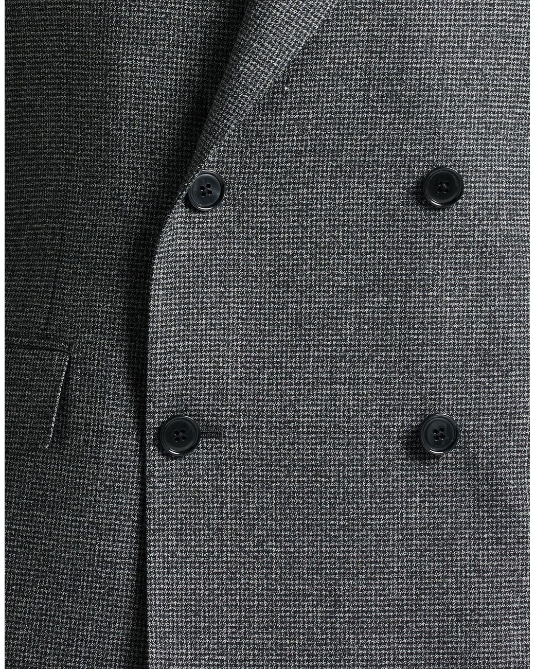 Lardini Gray Suit Wool, Elastane for men