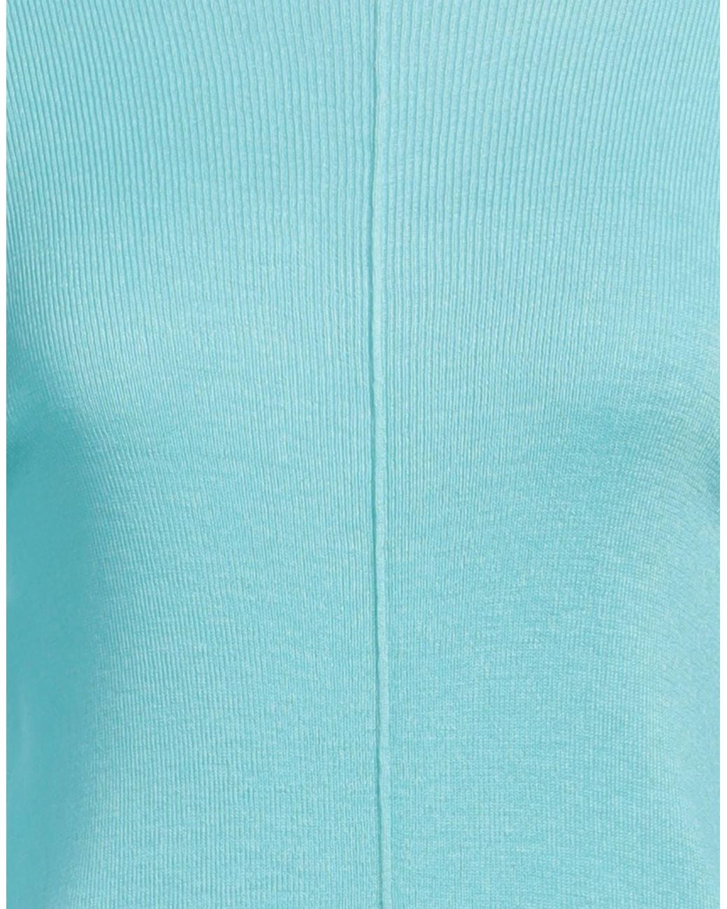 Isabelle Blanche Blue Turtleneck