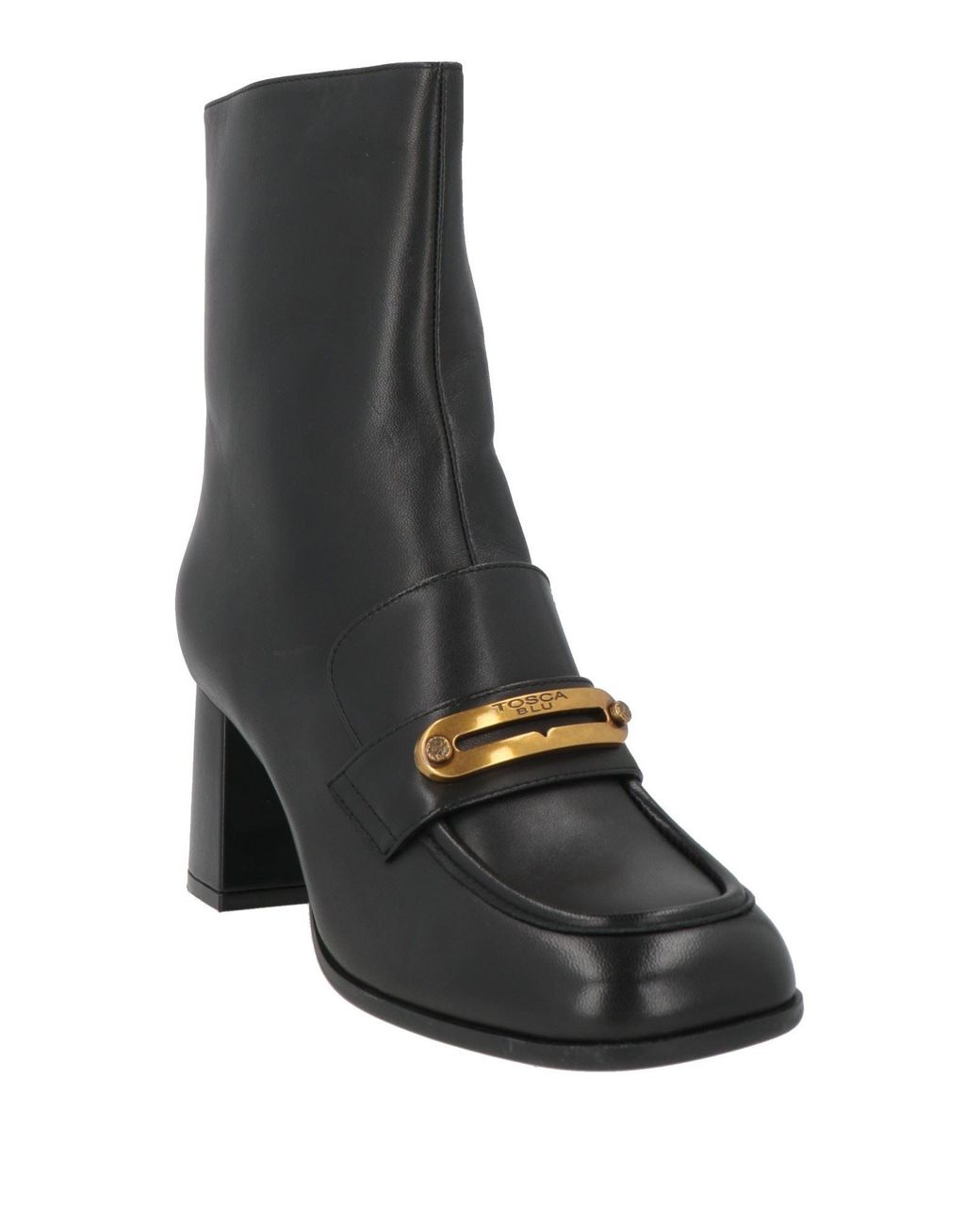 Tosca Blu Black Ankle Boots