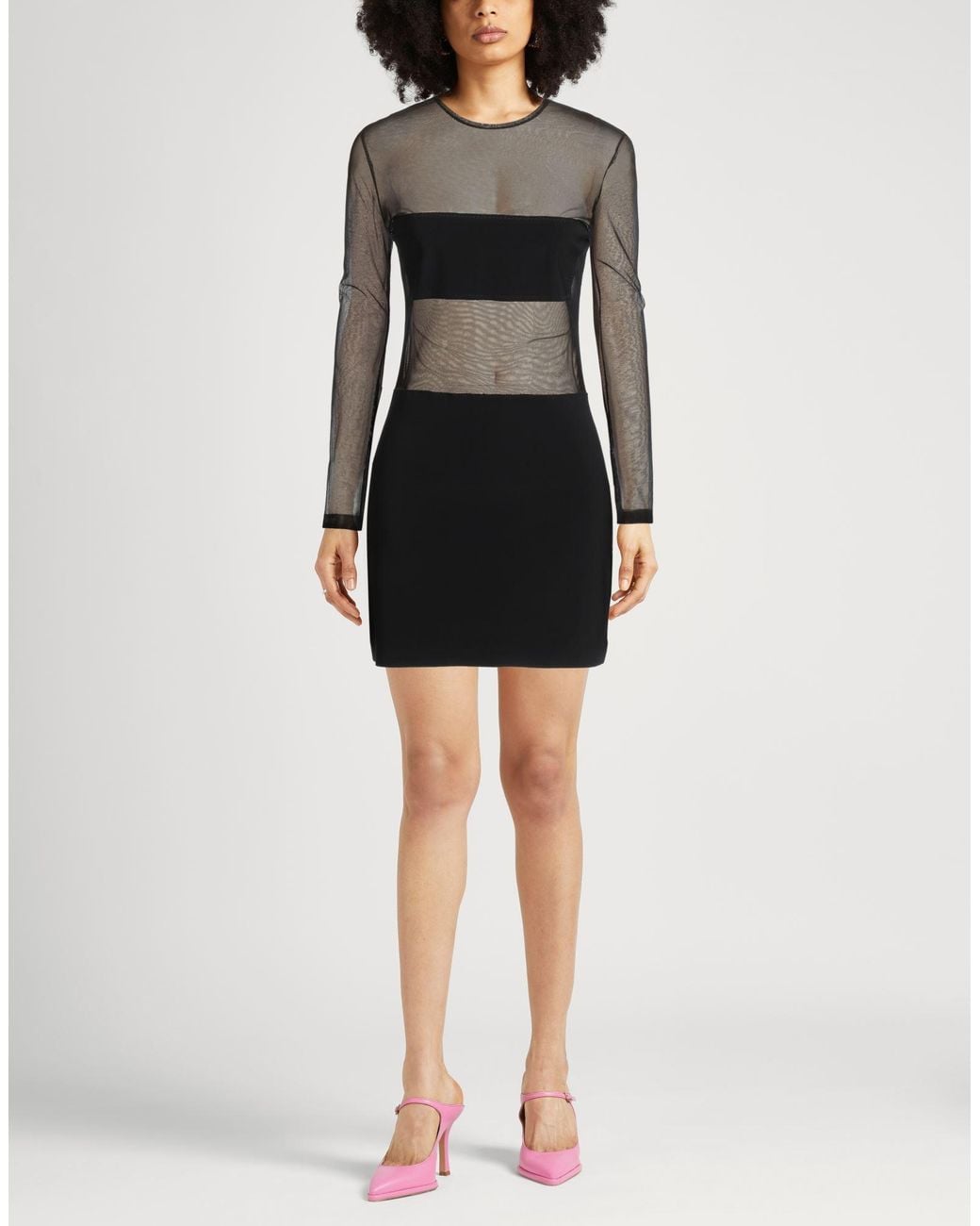 Norma Kamali Black Mini Dress