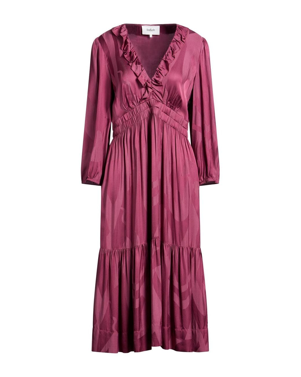 Robe Midi Ba&sh en coloris Purple
