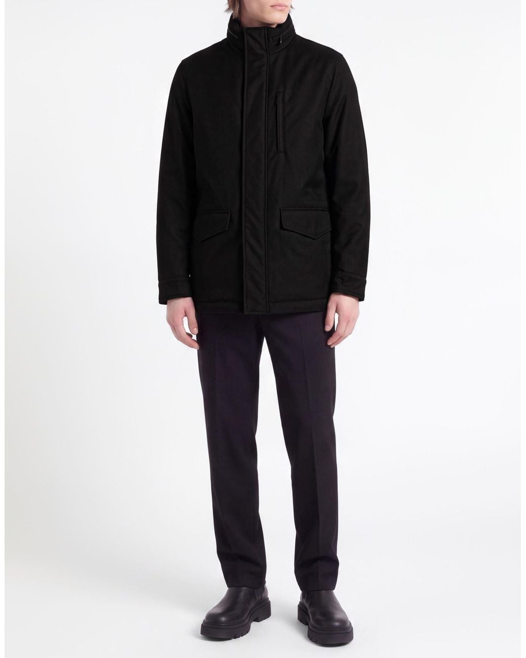 Paul & Shark Black Jacket Polyester for men