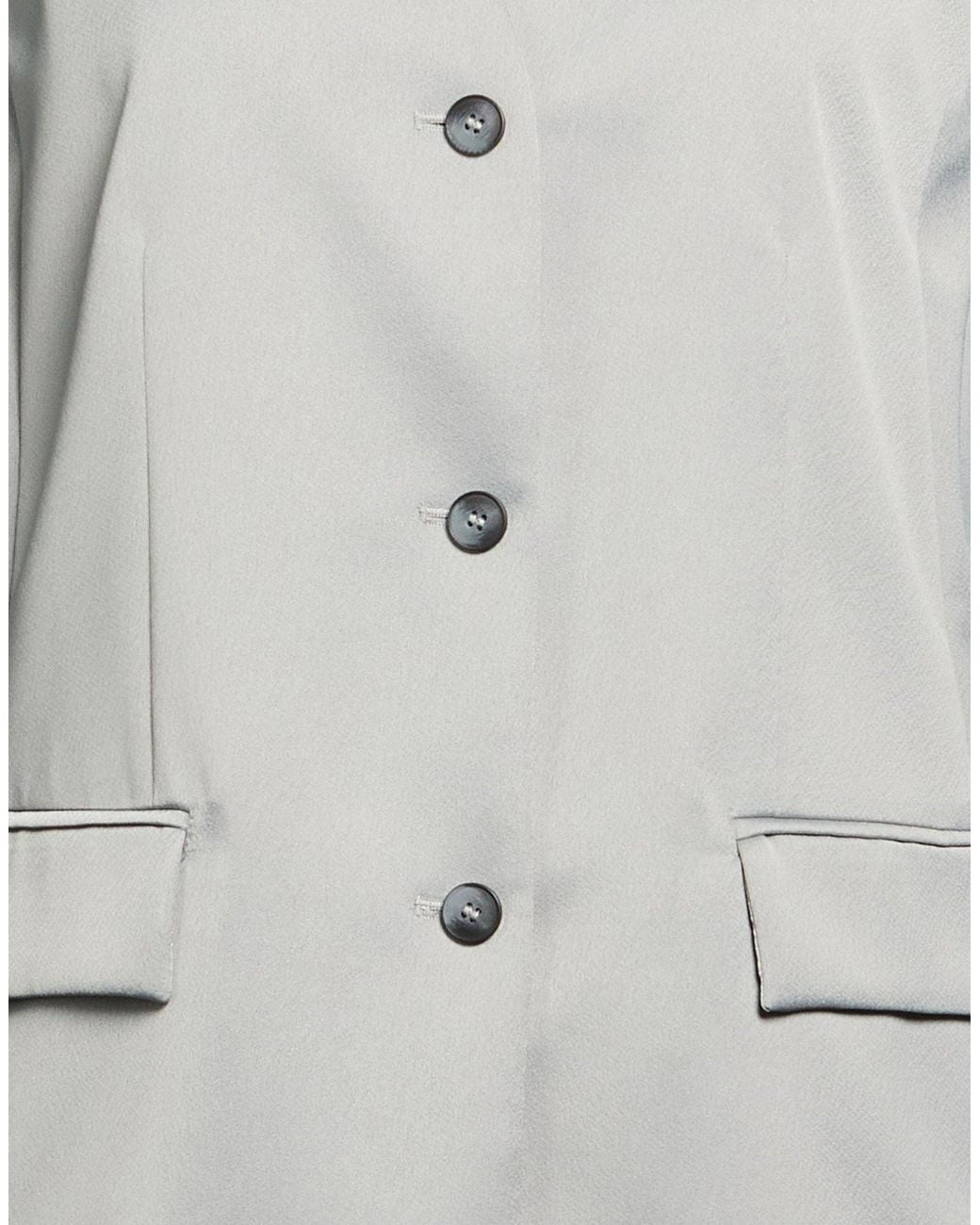 MAX&Co. Gray Tailored Vest Polyester