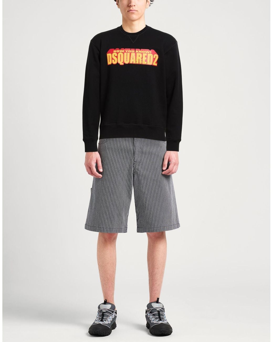 DSquared² Black Sweatshirt for men