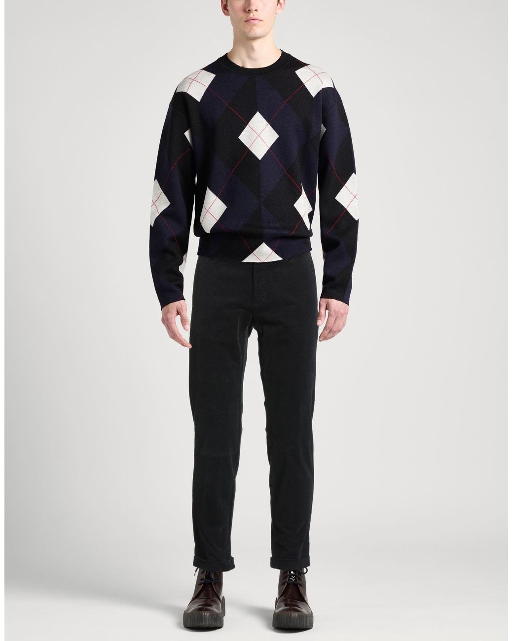 AT.P.CO Black Trouser for men