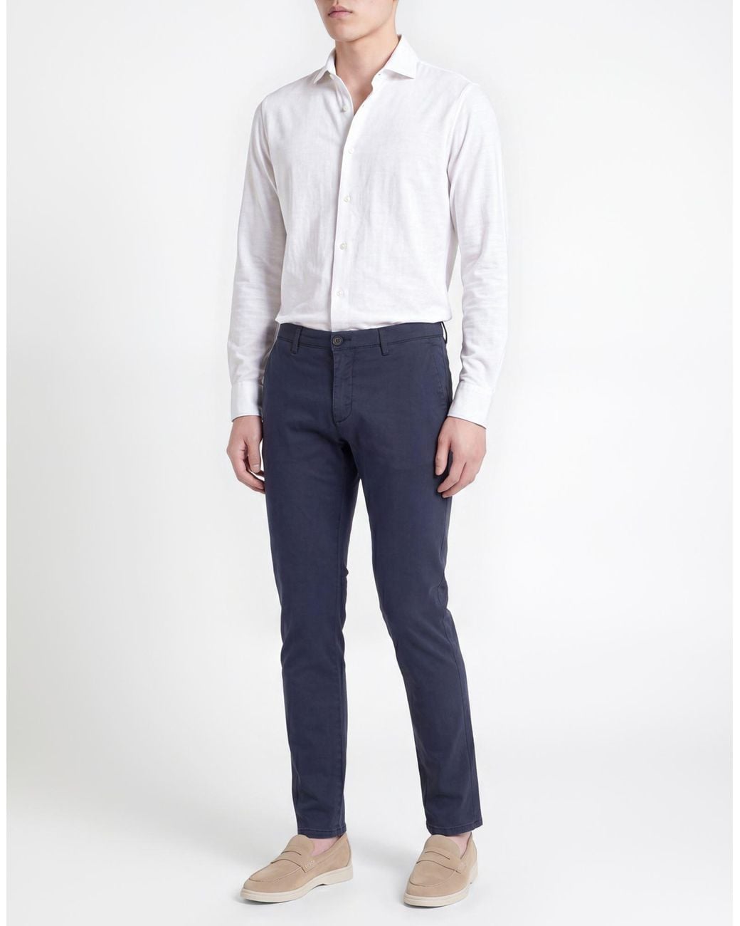 Brian Dales Blue Trouser for men