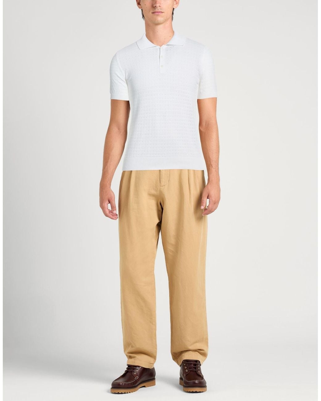 Pullover Alpha Studio pour homme en coloris White