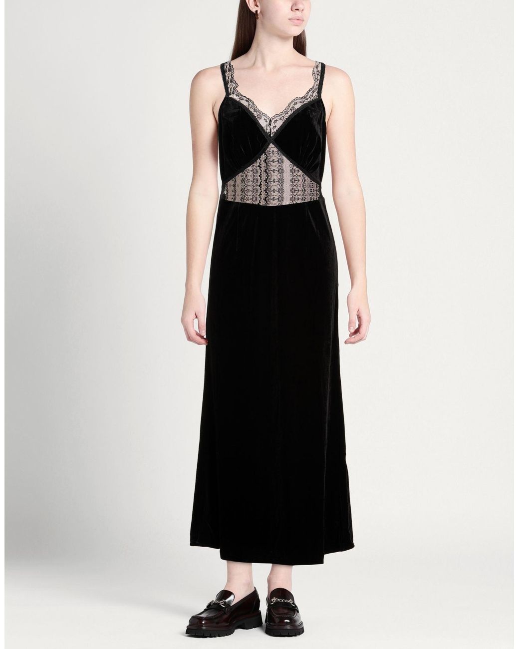 Never Fully Dressed Black Maxi Dress