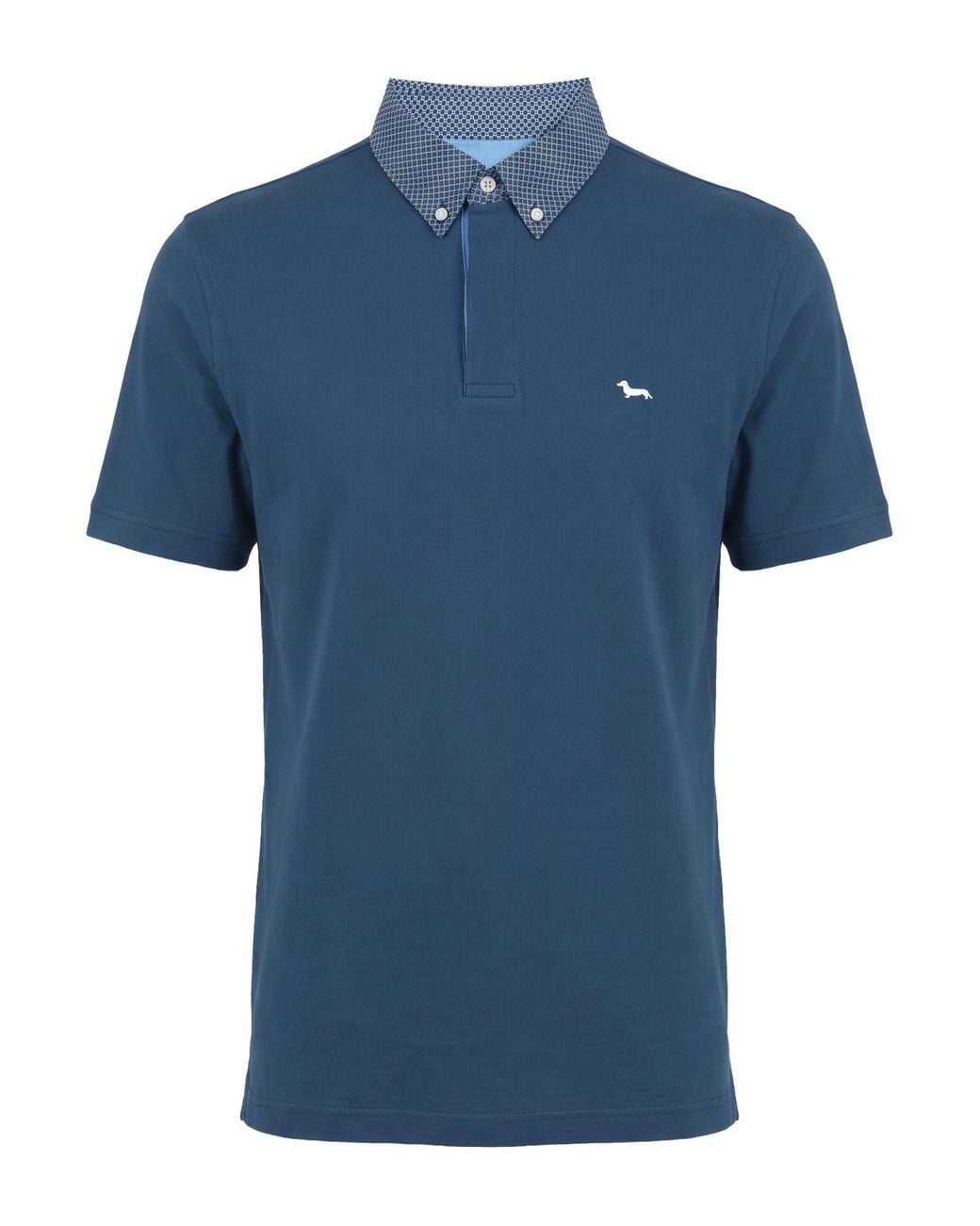 Polo Harmont & Blaine de hombre de color Blue