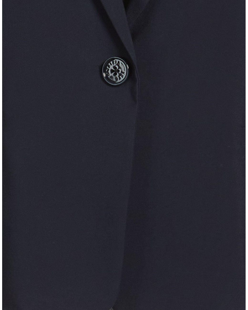Patrizia Pepe Blue Midnight Blazer Virgin Wool, Polyamide, Elastane