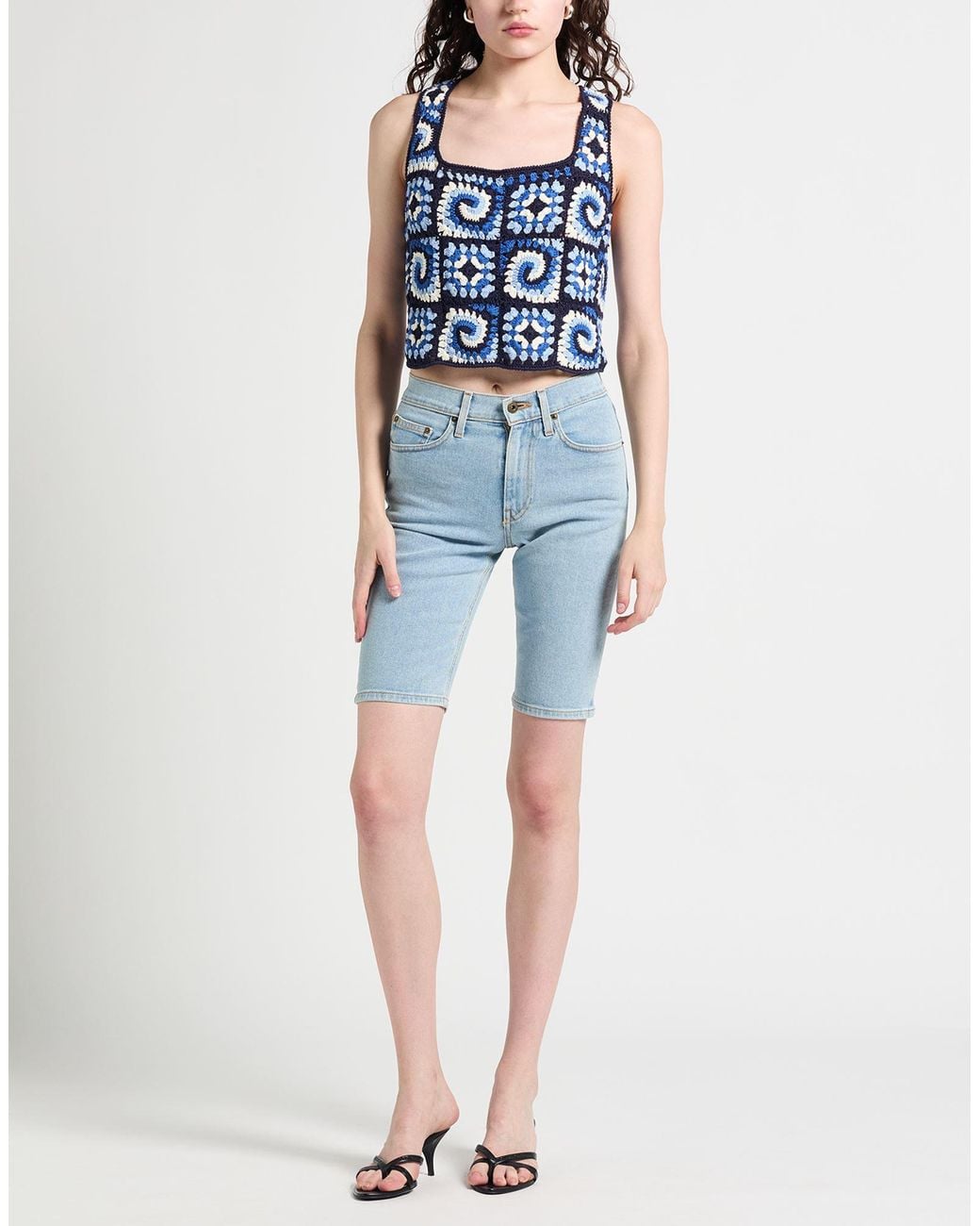 Top Staud en coloris Blue