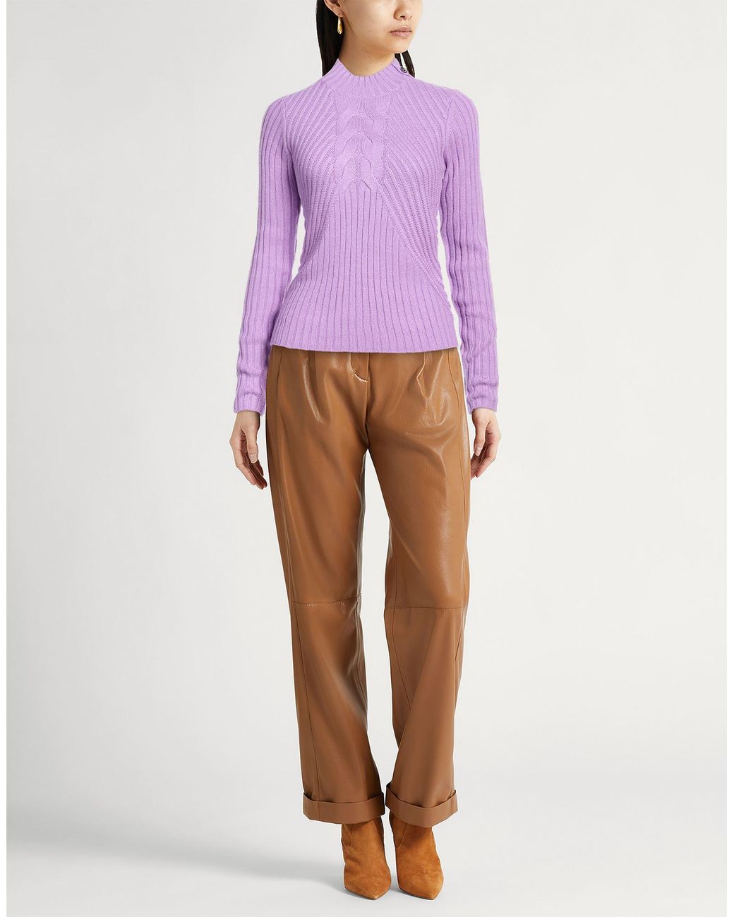 Liu Jo Purple Turtleneck
