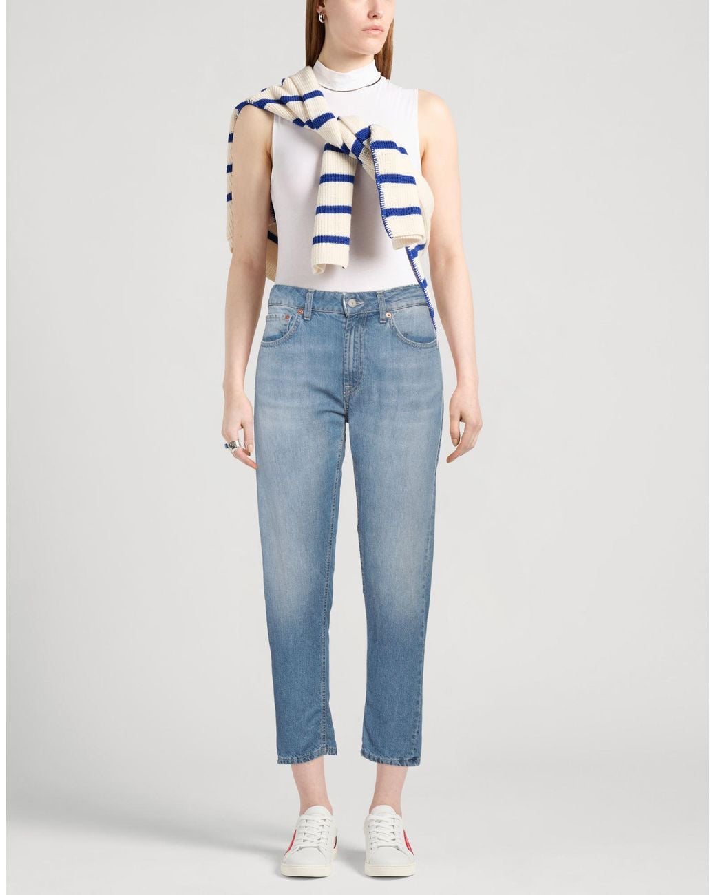 Dondup Blue Jeans Lyocell