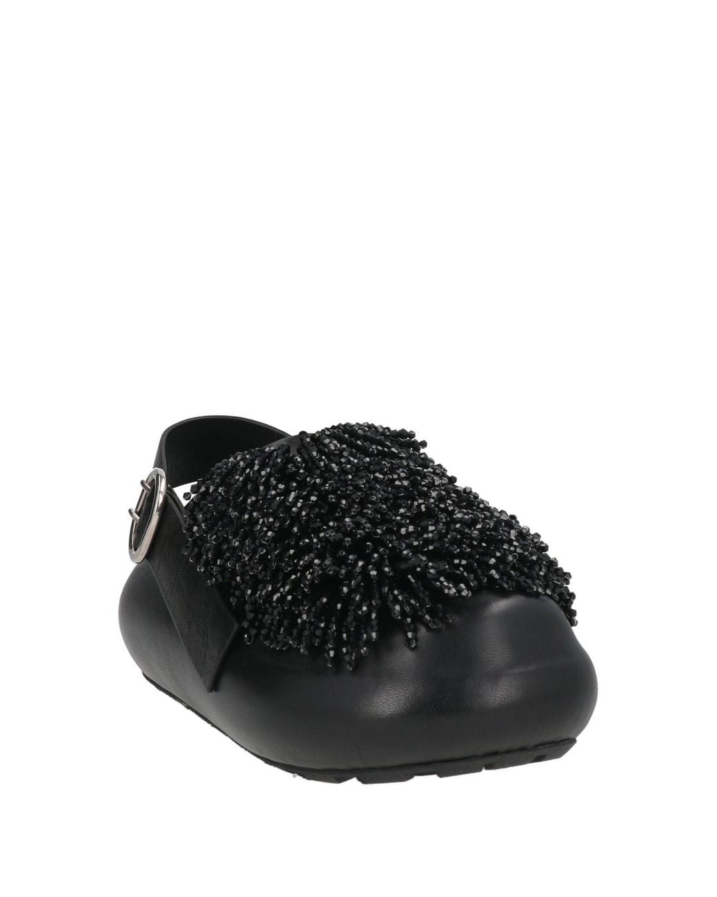 Jil Sander Black Mules & Clogs Leather