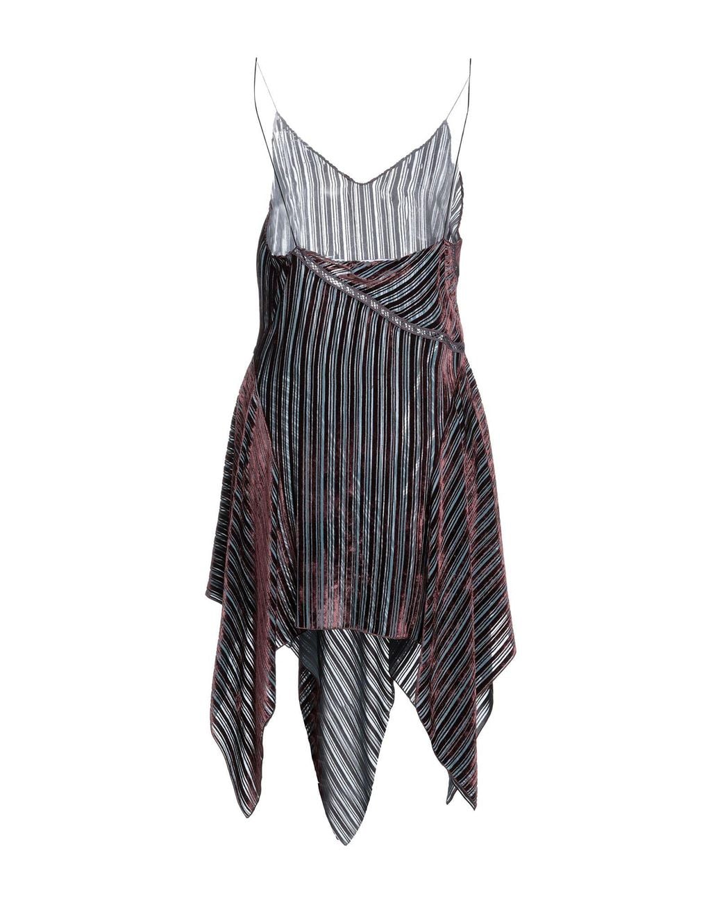 DSquared² Blue Midi Dress