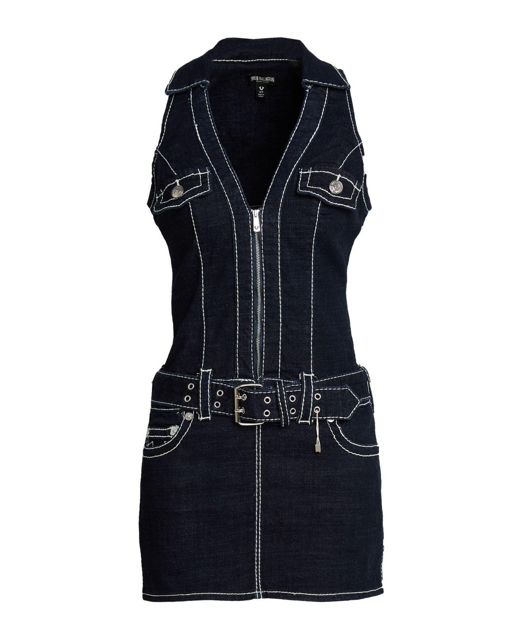 True Religion Blue Mini Dress