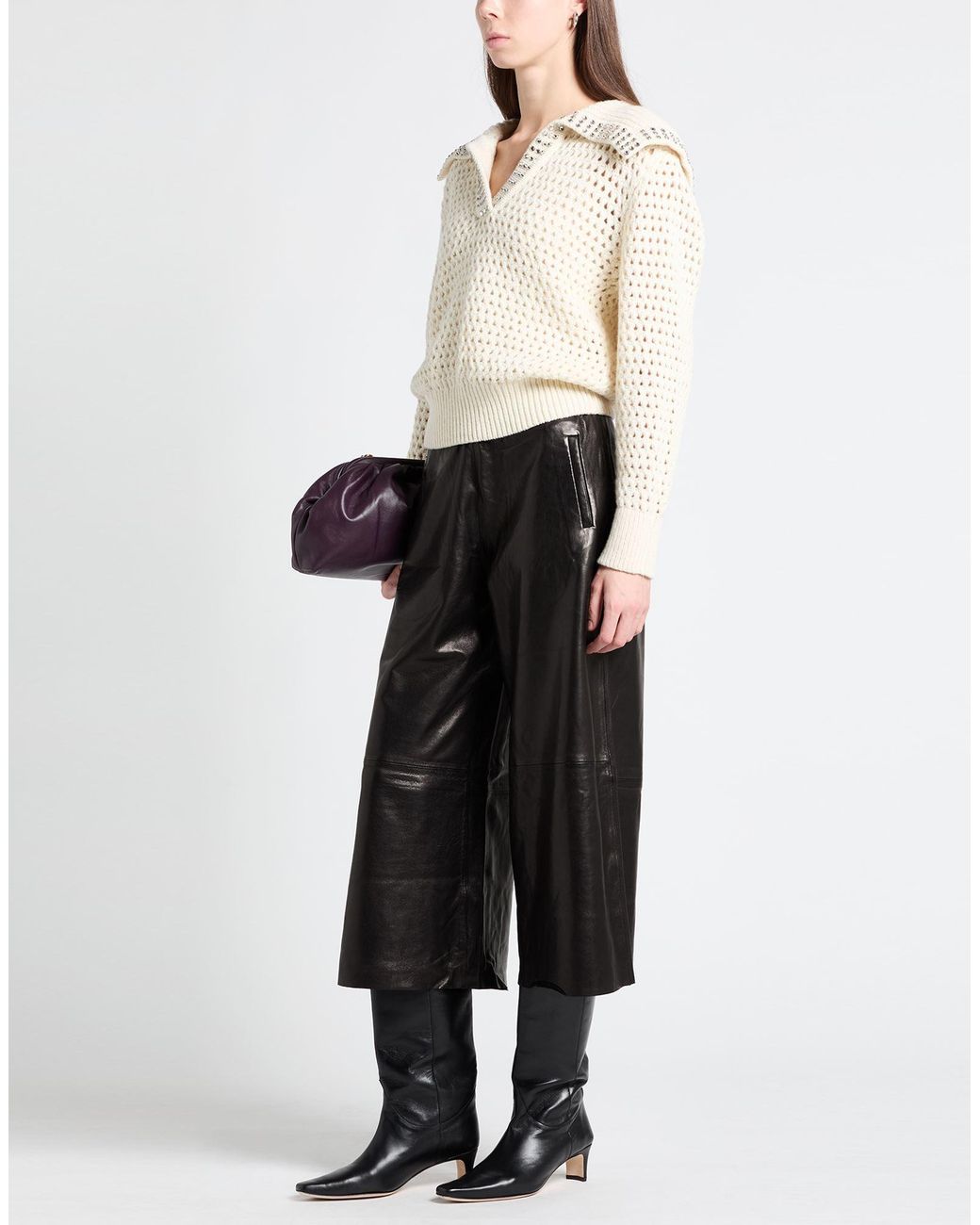 Sandro White Pullover