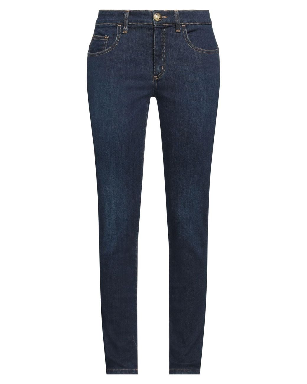 Angelo Marani Blue Jeans Cotton, Polyamide, Elastane