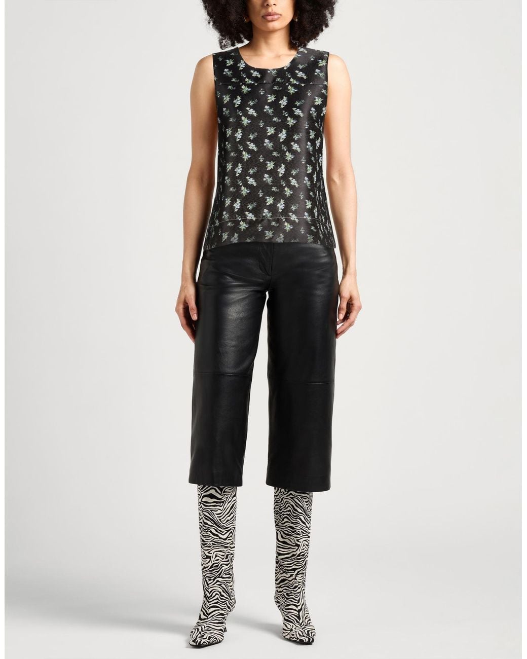 Ganni Black Top