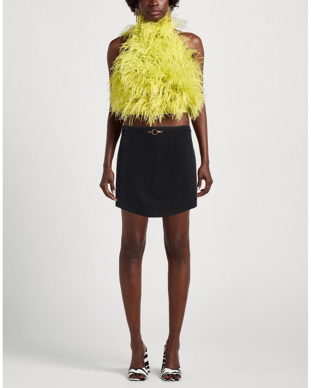 Just Cavalli Black Mini Skirt