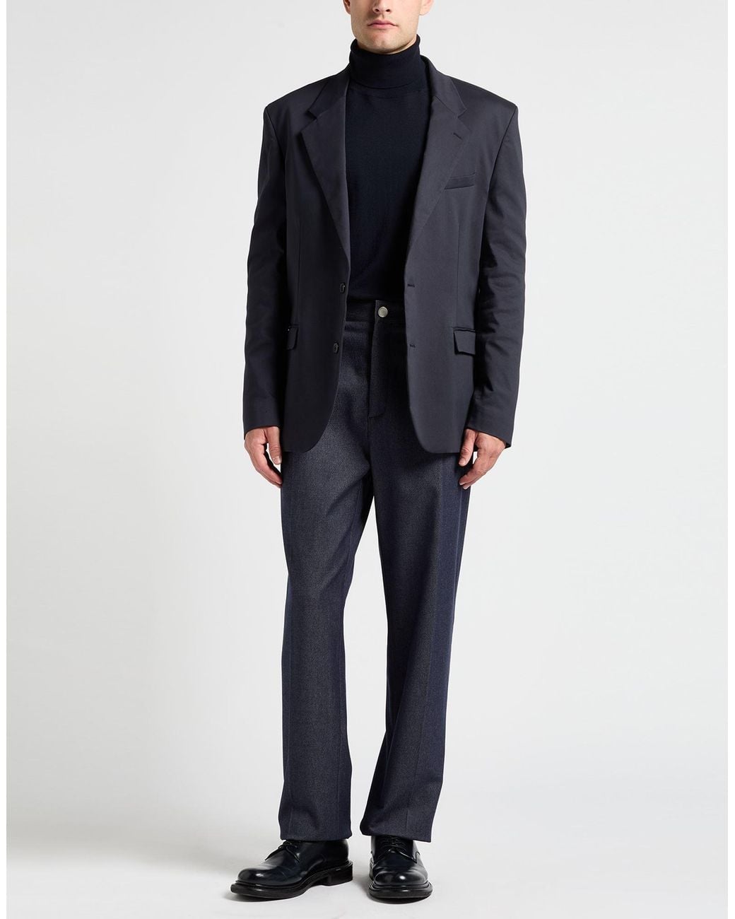Dior Blue Pants Cotton, Cashmere, Polyamide, Elastane for men