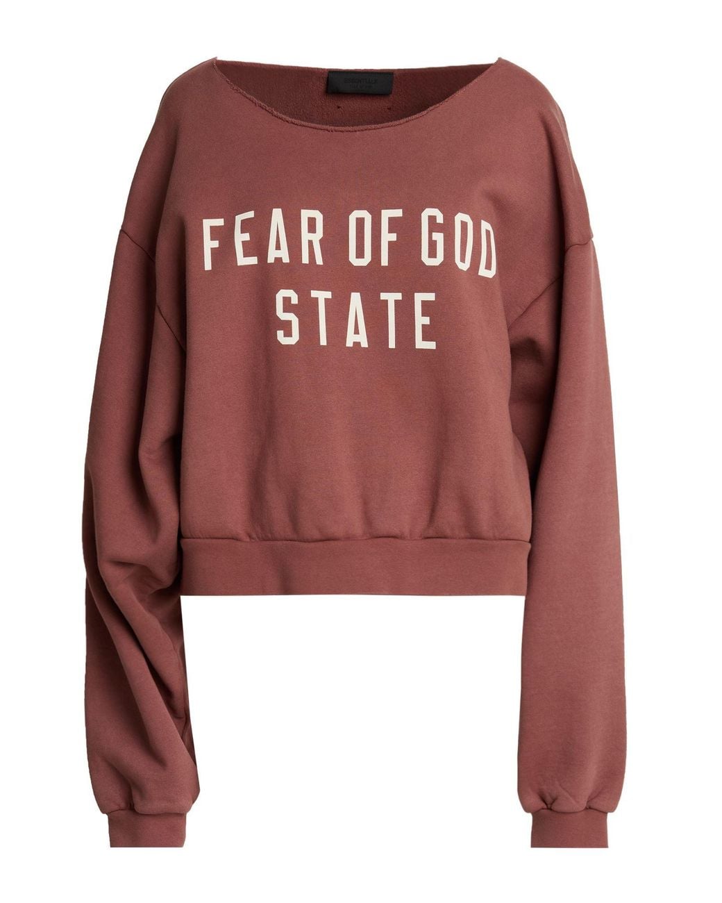 Fear Of God Red Sweatshirt Cotton