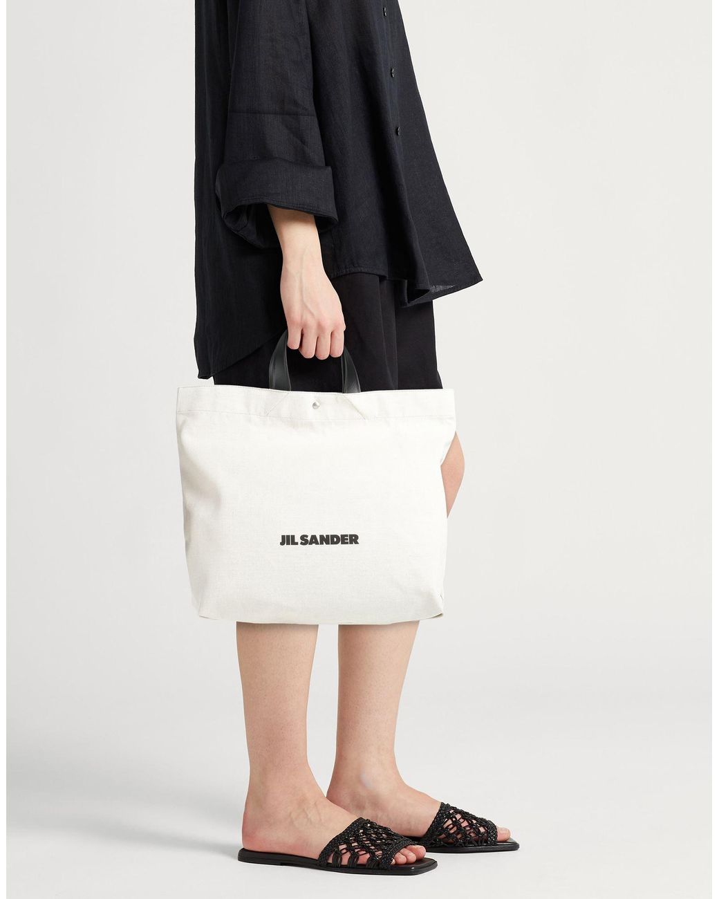 Jil Sander White Handbag