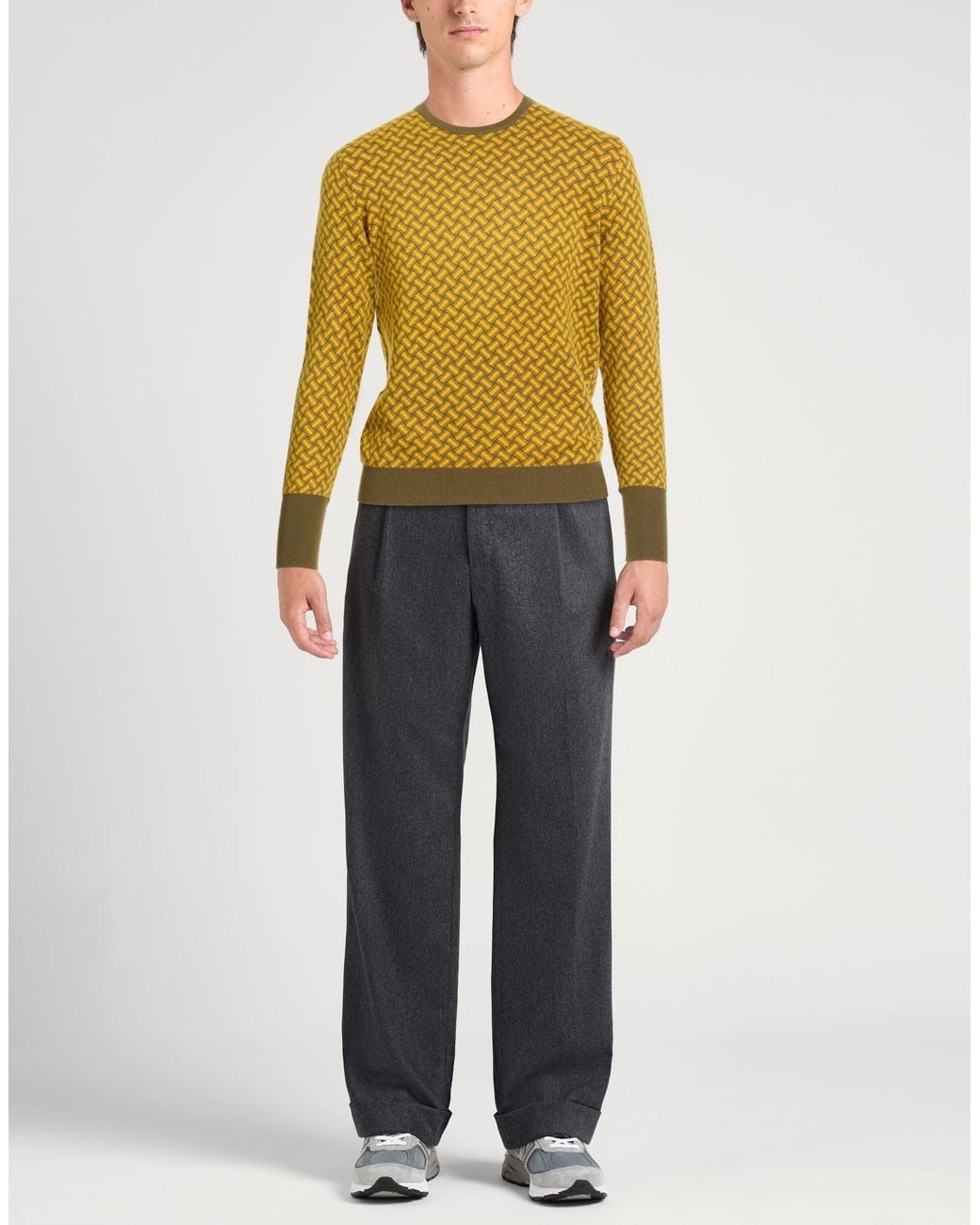 Pullover Drumohr de hombre de color Yellow
