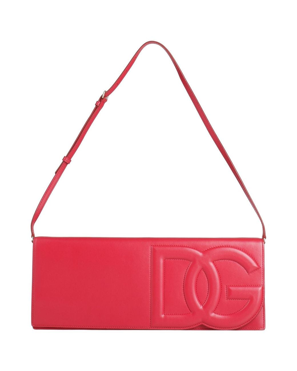 Dolce & Gabbana Red Clutch Leather